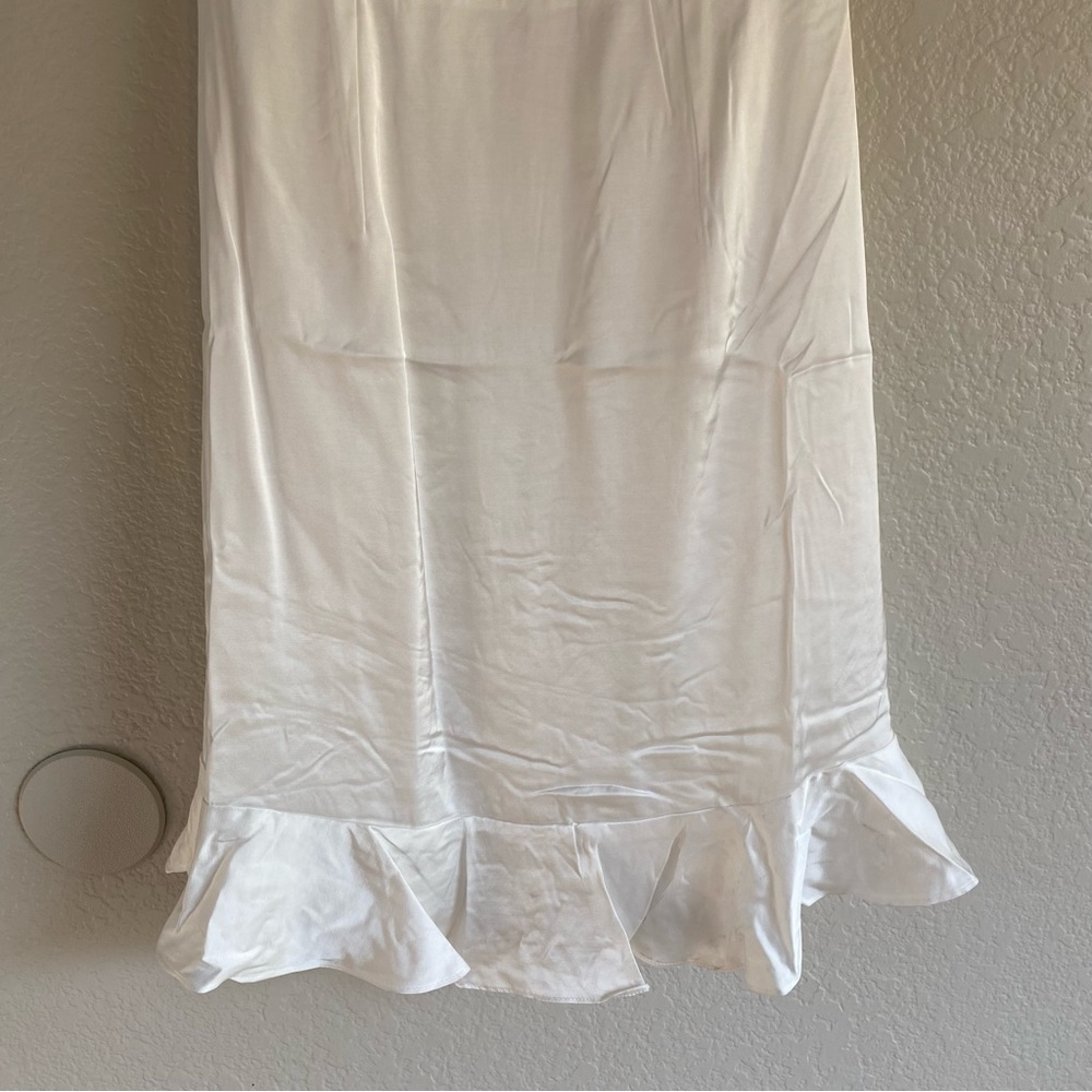 ASTR the Label Marla Flutter Strap Satin Minidress NEW - Picture 5 of 9